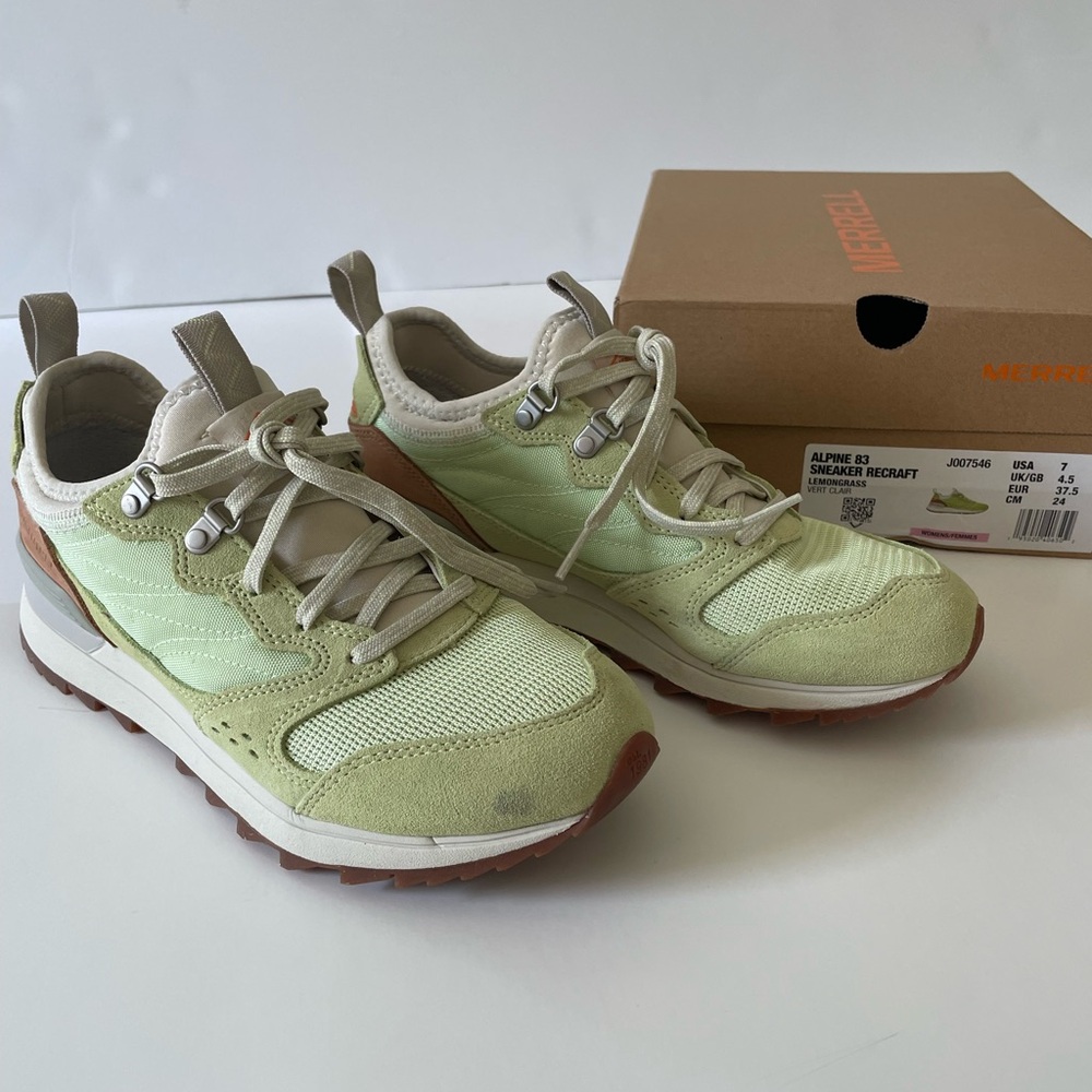 Merrell Lemon Grass SZ 7 Sneakers